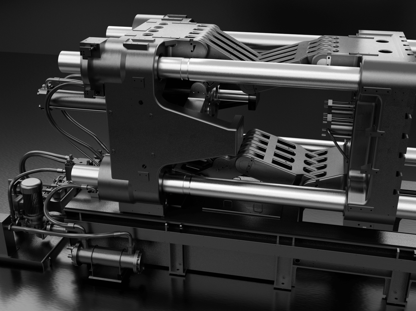 智能化开锁模系统