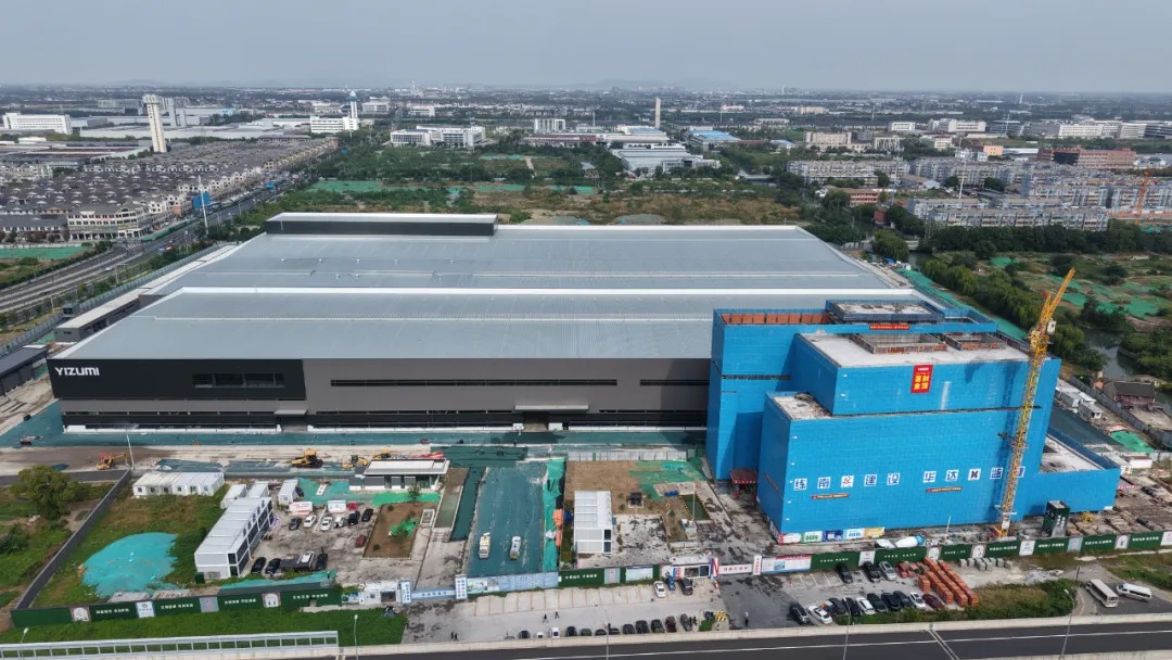 k1体育 - 十年品牌 值得信赖华东基地（一期）封顶：双核战略格局全面成型,赋能区域智造新未来